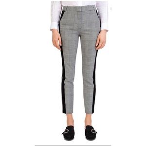 The kooples Brit prince de galles cropped pant